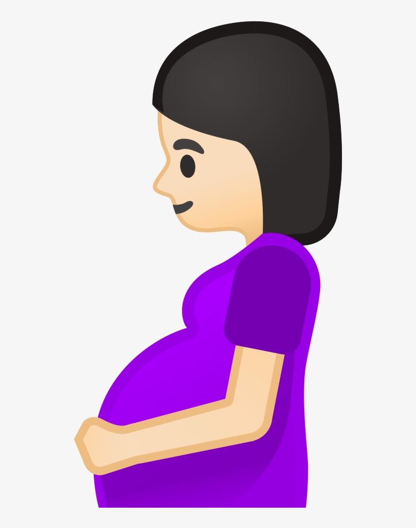 Download Svg Download Png - Pregnant Emoji, transparent png