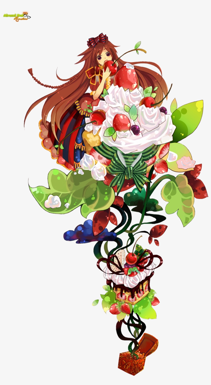 Aliceeating Render By Airumidai - Render Anime Eat, transparent png