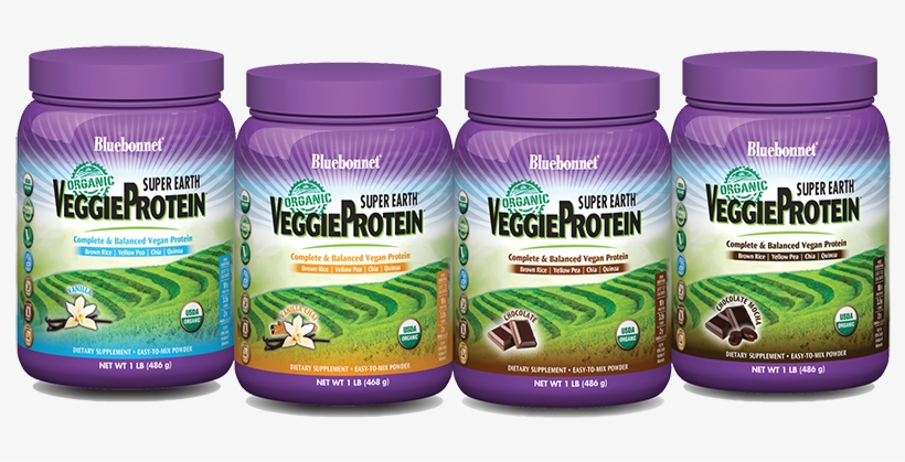 Bluebonnet's Super Earth® Organic Veggieprotein™ Powder - Bluebonnet Nutrition - Super Earth Organic Veggieprotein, transparent png