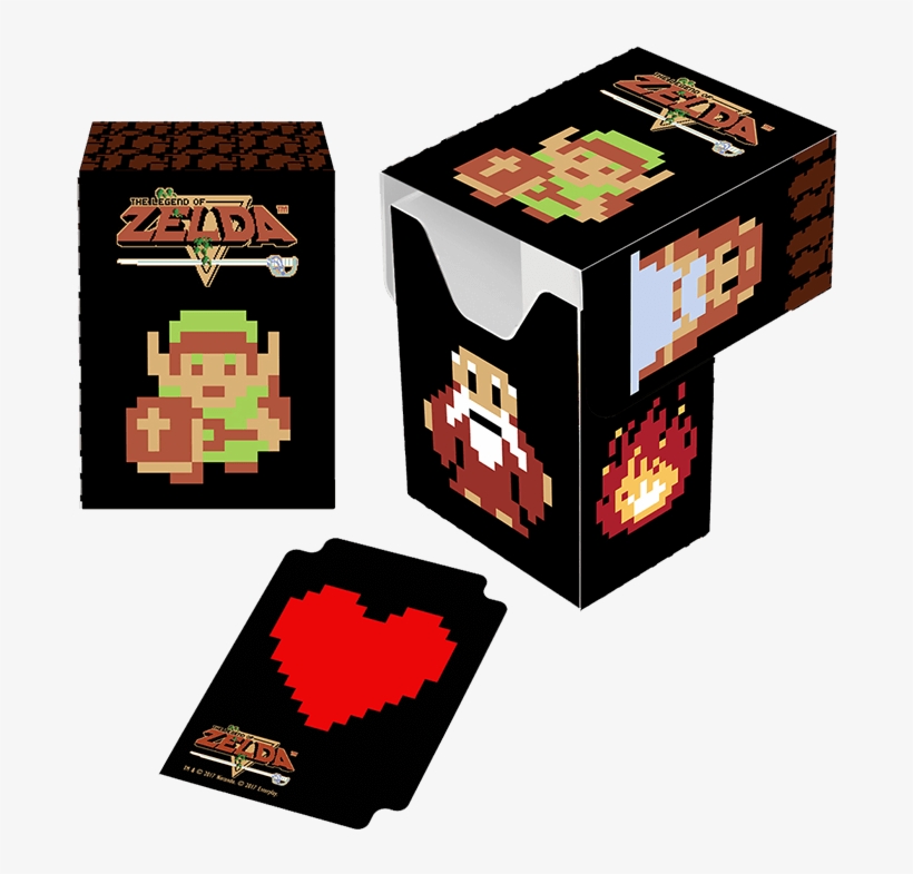 Legend Of Zelda Deck Box: 8-bit, transparent png