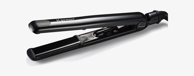Hair Iron Png Transparent - Karmin G3 Salon Professional Ceramic Flat Iron, Black, transparent png
