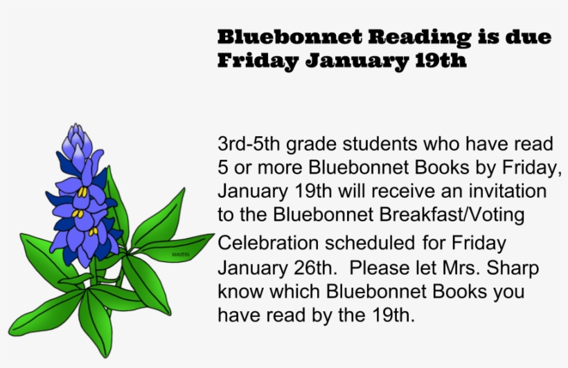 Bluebonnet Clip Art, transparent png