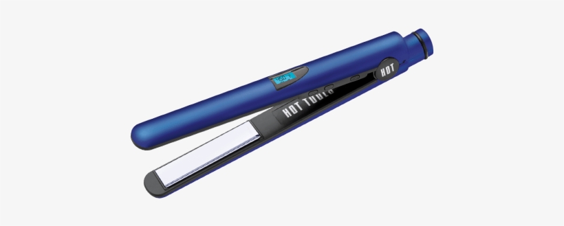 Hot Tools Radiant Blue 1 Digital Flat Iron With Titanium Hot