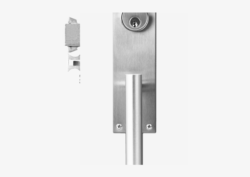 Sl9100ada Self-latching Sliding Door Lock - Sliding Door Lock, transparent png