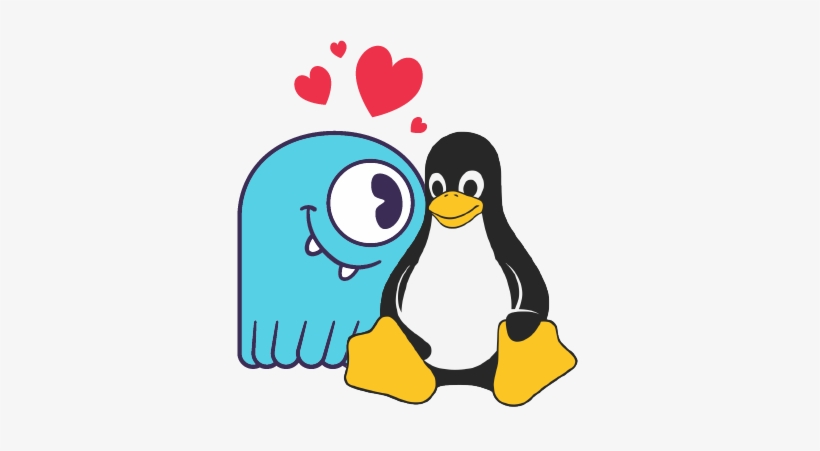 Linux Scylla Love Graphic - Linux, transparent png