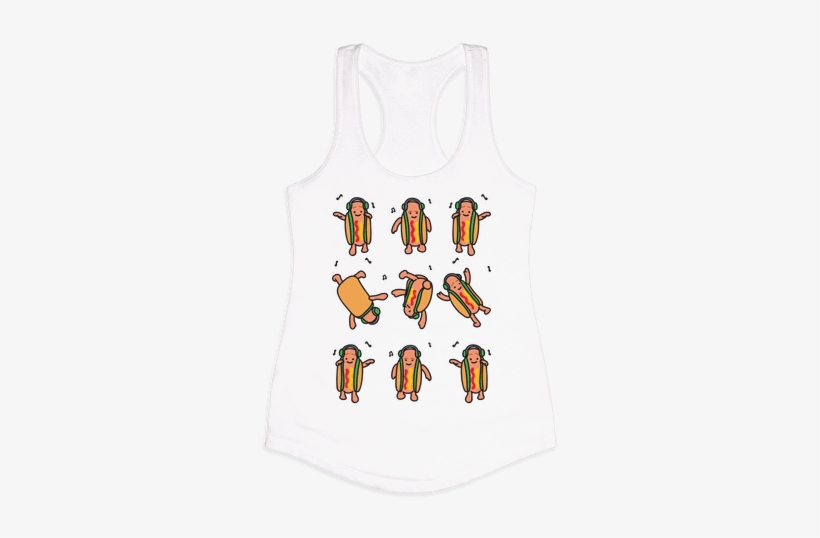 Dancing Hot Dog - Dancing Hot Dog T-shirt: Funny T-shirt From Lookhuman., transparent png