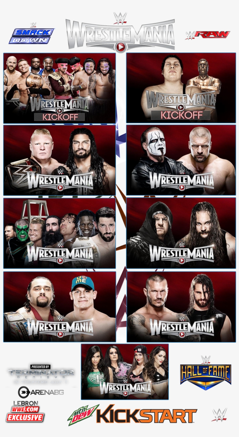 World Wrestling Wwe: Wrestlemania Xxxi [dvd] Usa Import, transparent png