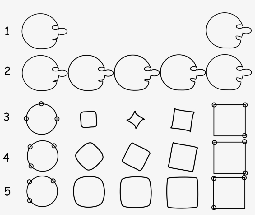Interpolated Face, Quadration Of The Circle - Design, transparent png