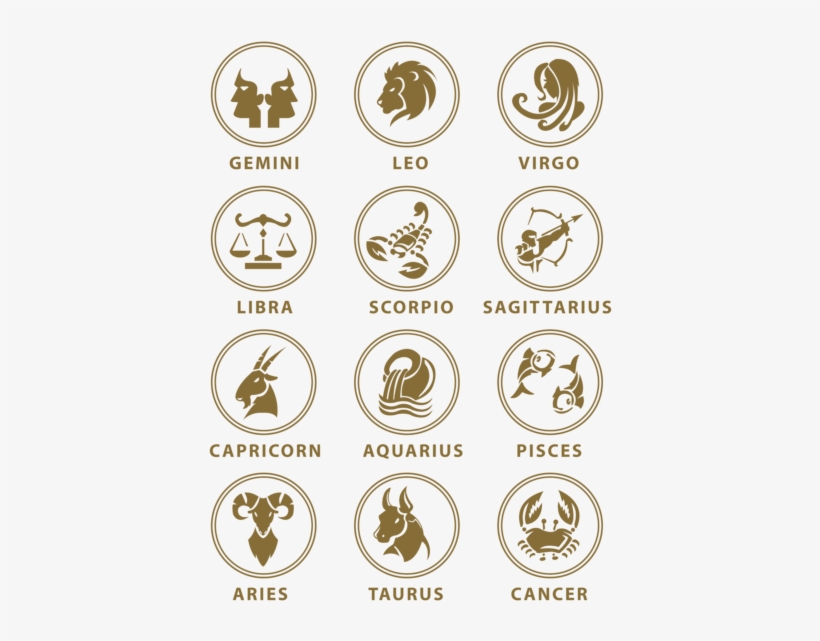 Zodiac Clipart Transparent - Zodiac Sign With Transparent Background, transparent png