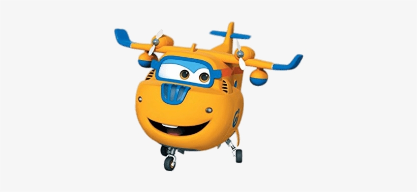 At The Movies - Super Wings Yellow, transparent png