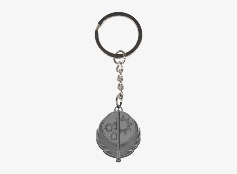 Fallout Keychain Brotherhood Of Steel - Brotherhood Of Steel Keyring, transparent png