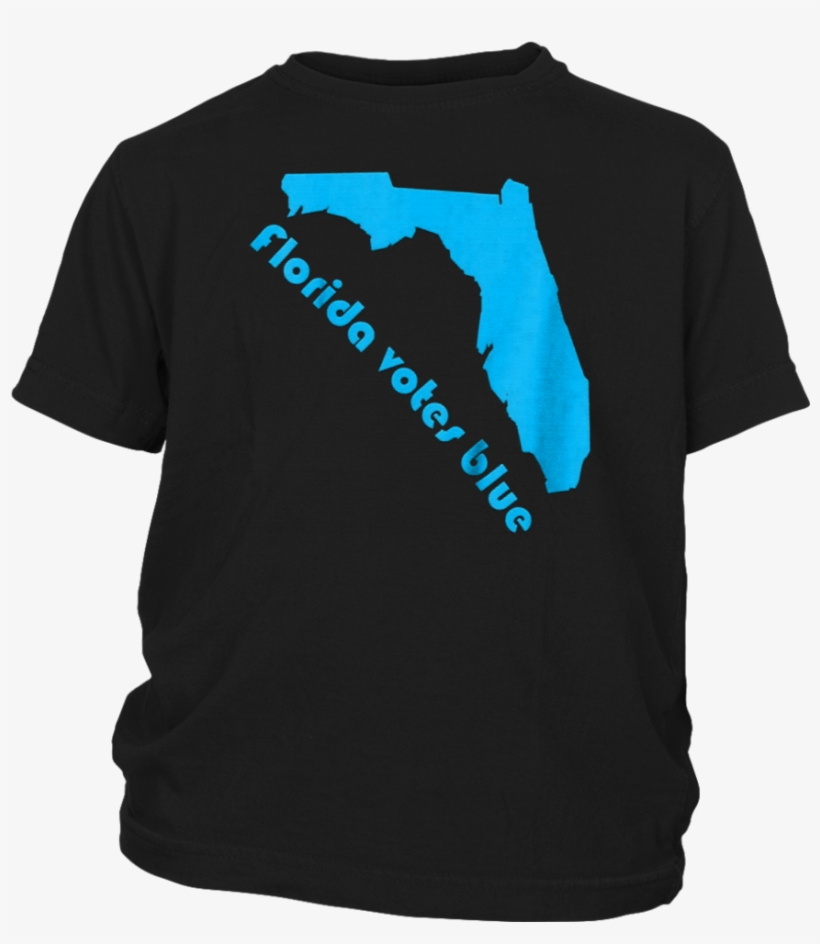Democratic Florida State Shape Midterm Elections Vote - Shirt, transparent png