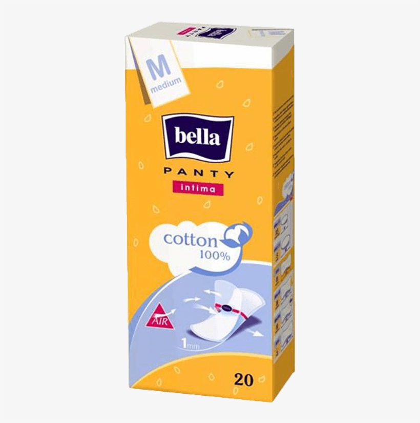 Bella Panty Intima M - Bella Panty Intima Ultrathin Pantyliners Medium Deo, transparent png