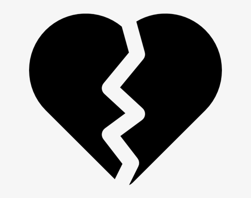 Broken Heart Computer Icons Clip Art - Love, transparent png
