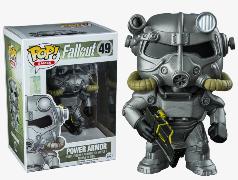 Fallout - Fallout Power Armor Dorbz Vinyl Figure, transparent png