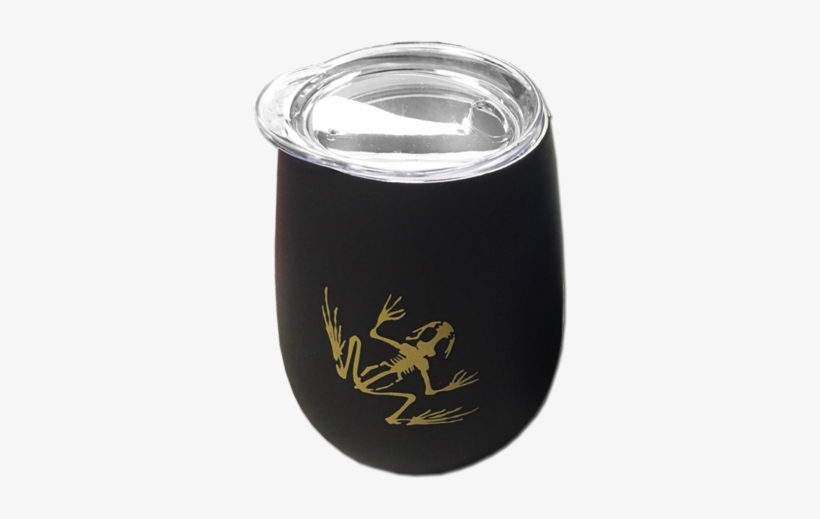 Bone Frog Stainless Steel Stemless Wine Glass - Wine Glass, transparent png