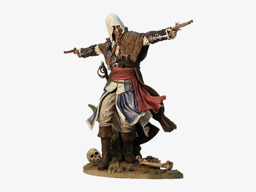 Assassin´s Creed Iv Black Flag Pvc Statue Edward Kenway - Assassin's Creed Iv Black Flag Edward Statue, transparent png