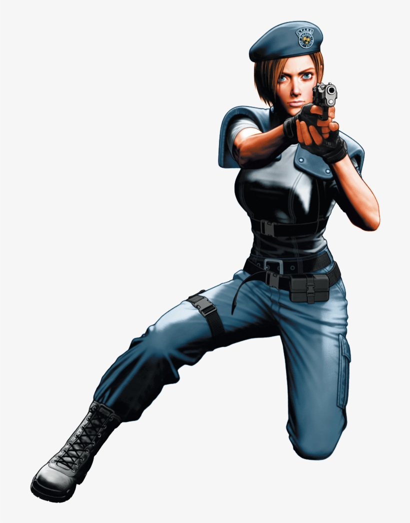 Jill Valentine By Shinkiro - Resident Evil Deadly Silence Jill, transparent png