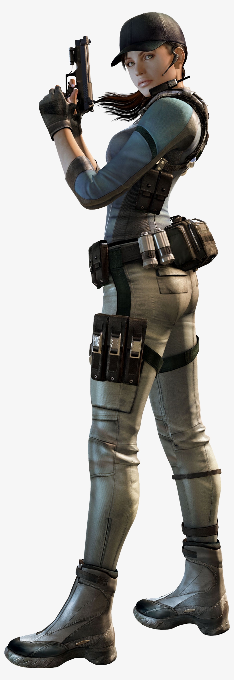 Jill Valentine - Jill Valentine Mercenaries 3d, transparent png