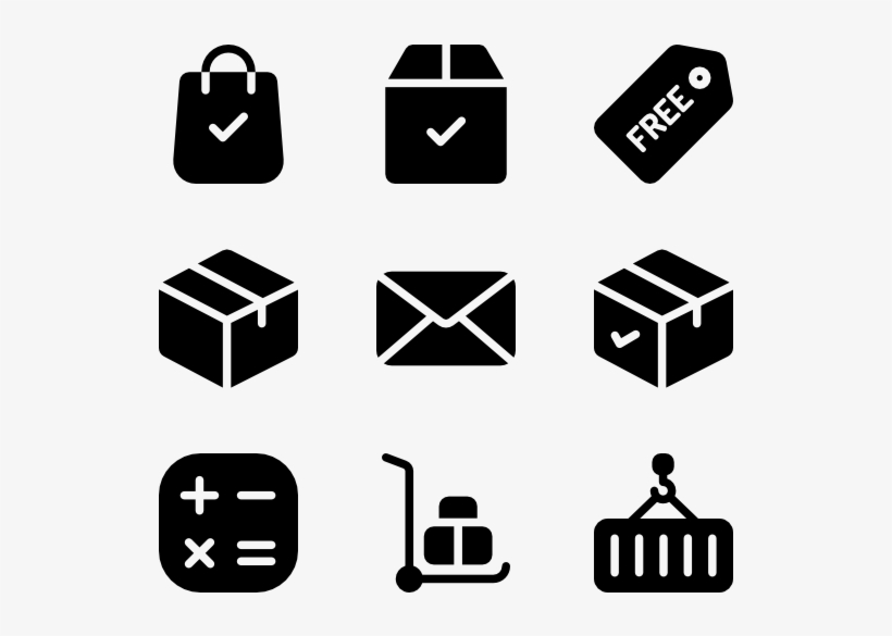 Package Delivery - Graph Icon, transparent png