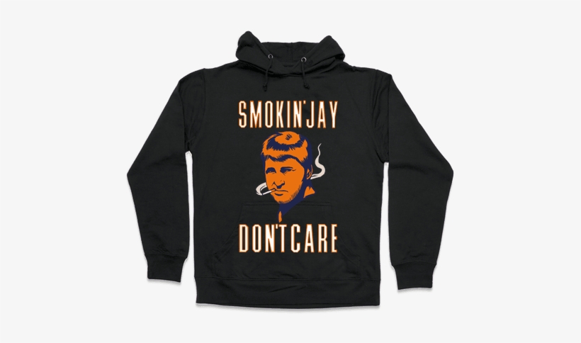 Smokin' Jay Don't Care Hooded Sweatshirt - Read Books And Be Happy Hoodie: Funny Hoodie From Lookhuman., transparent png