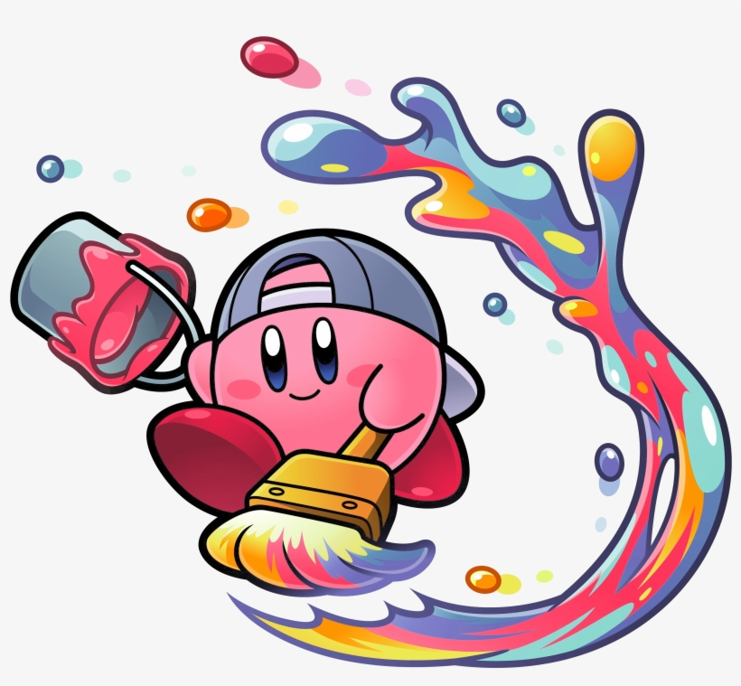 Paint Kirby I Am Paint - Kirby Paint, transparent png