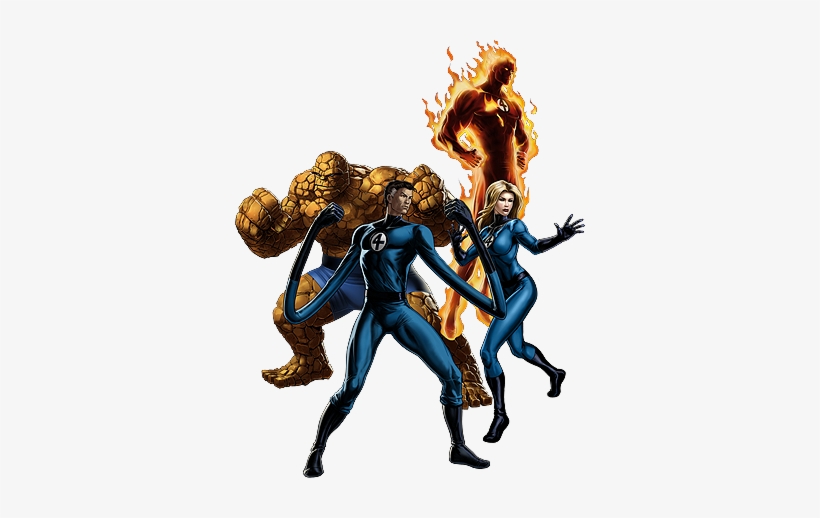 Quarteto Fantastico - Marvel Fantastic Four, transparent png