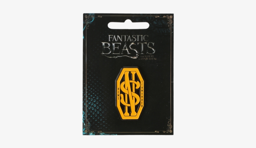 Pin Badge - Newt's Initials - Home - Fantastic Beasts - Fantastic Beasts And Where To Find Them: Poster Book, transparent png