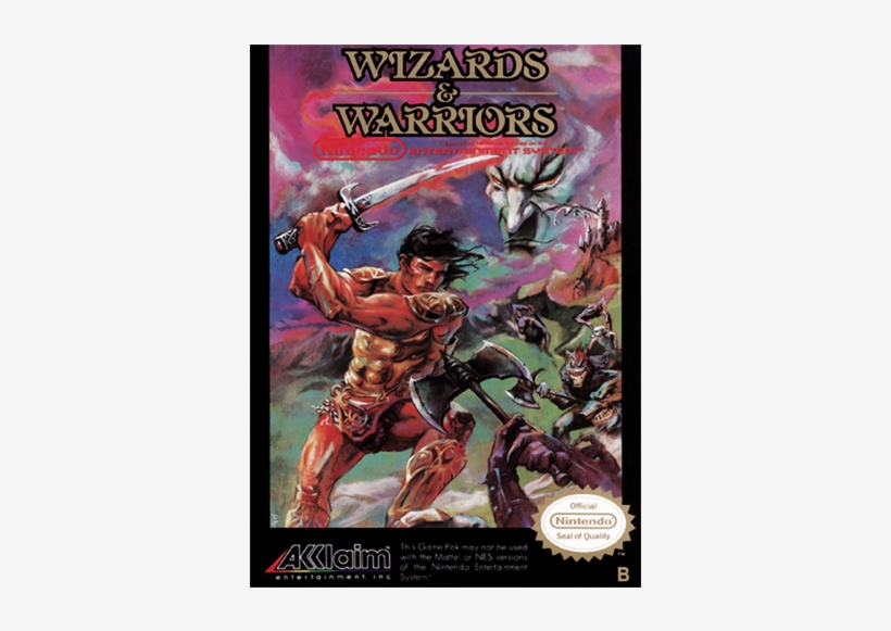 Wizards And Warriors - Wizards And Warriors Nes Nes, transparent png