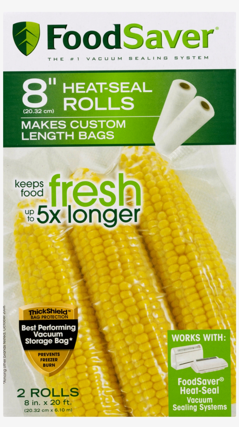 Food Saver Foodsaver 2-pack 8 X 20-inch Heat-seal Rolls, transparent png