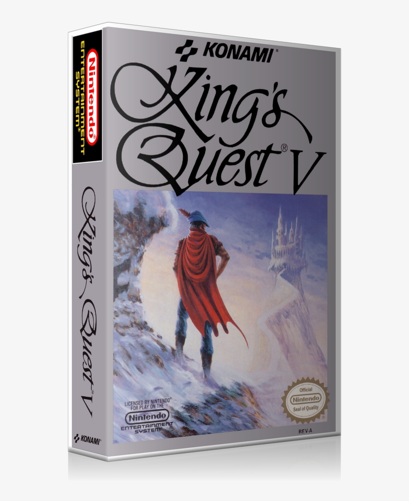Nes King's Quest 5 Retail Game Cover To Fit A Ugc Style - Kings Quest King's Quest Vi Heir Today Gone Tomorrow, transparent png