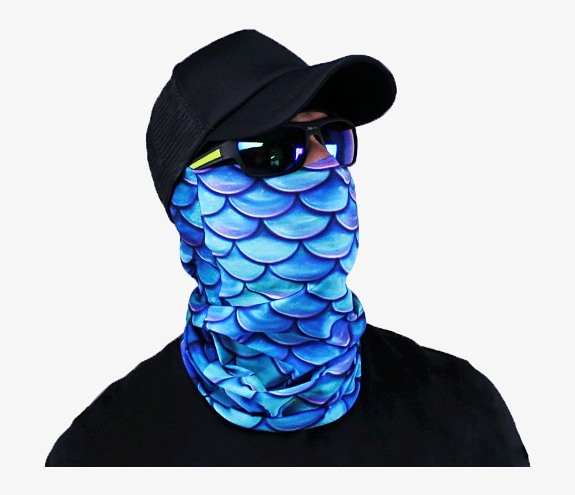 3d Fish Series Mermaid Scales - Cap, transparent png