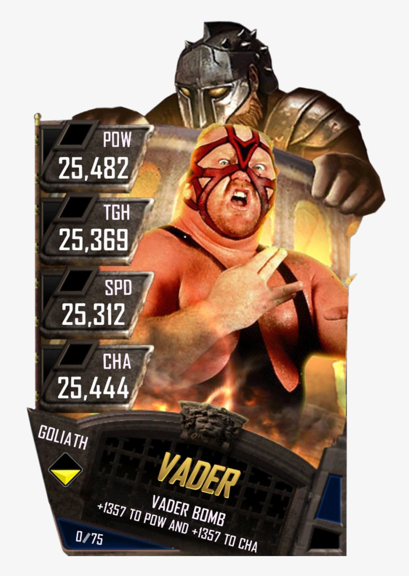 • Vader • Shayna Baszler (debut) • Bobby Lashley (debut), transparent png