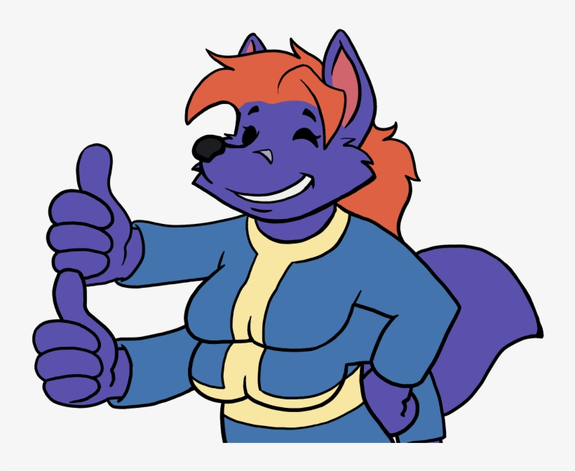 Tazel Gives Fallout 4 Two Thumbs Up - Transparent Fallout, transparent png