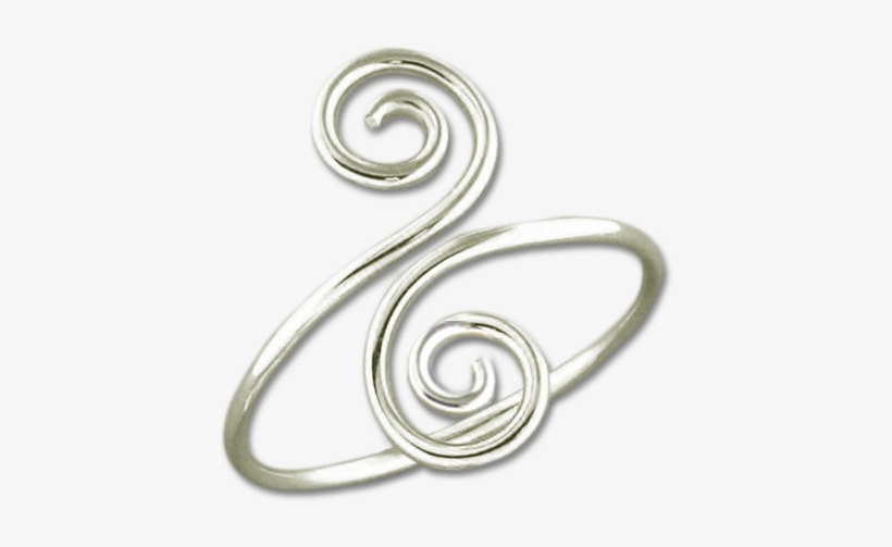 Snake Swirl Ring - Earrings, transparent png