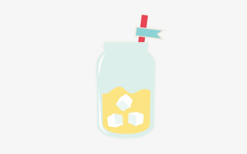Lemonade In A Jar Svg Cut File Summer Svgs Lemonade, transparent png