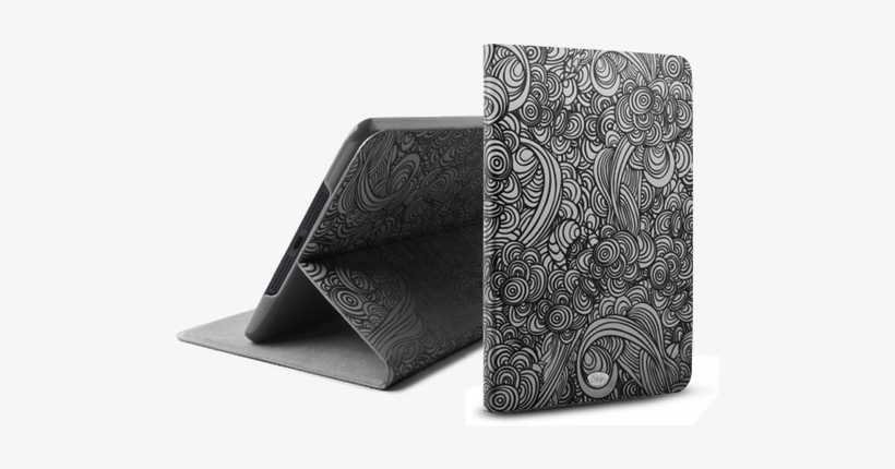 Iskin Vibes Swirl Tpu Jelly Case For Ipad Mini (vbswmn-bk2), transparent png