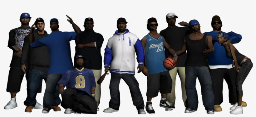 Picture - Gta San Skin Png, transparent png