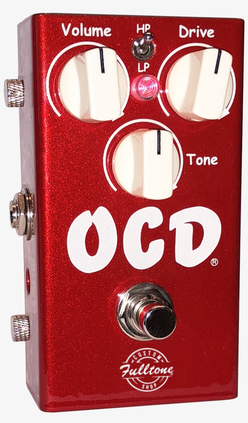 Fulltone Musical Products, Inc - Fulltone Ocd Candy Apple Red, transparent png