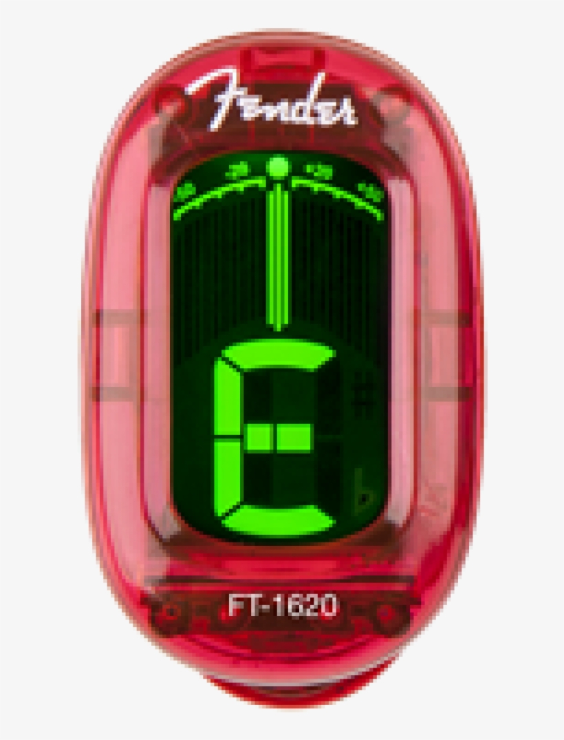 Fender California Series Clip-on Chromatic Instrument - Fender California Ft1620 Clip Tuner C, transparent png