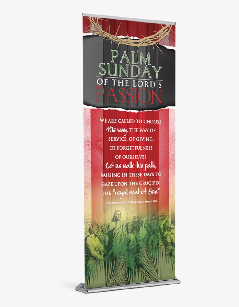 Banner Palm 17 D Spn - Passion Sunday, transparent png