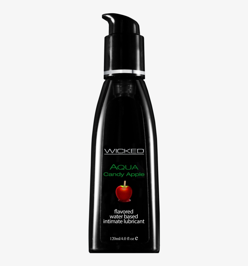 Wicked Sensual Care Aqua Candy Apple Lube 4oz - Wicked Sensual Care Collection Hybrid Lubricant - 4, transparent png