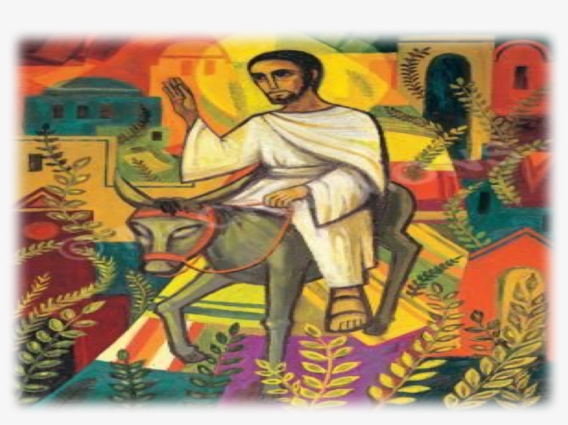 On Sunday We Celebrated Palm Sunday - Painting, transparent png