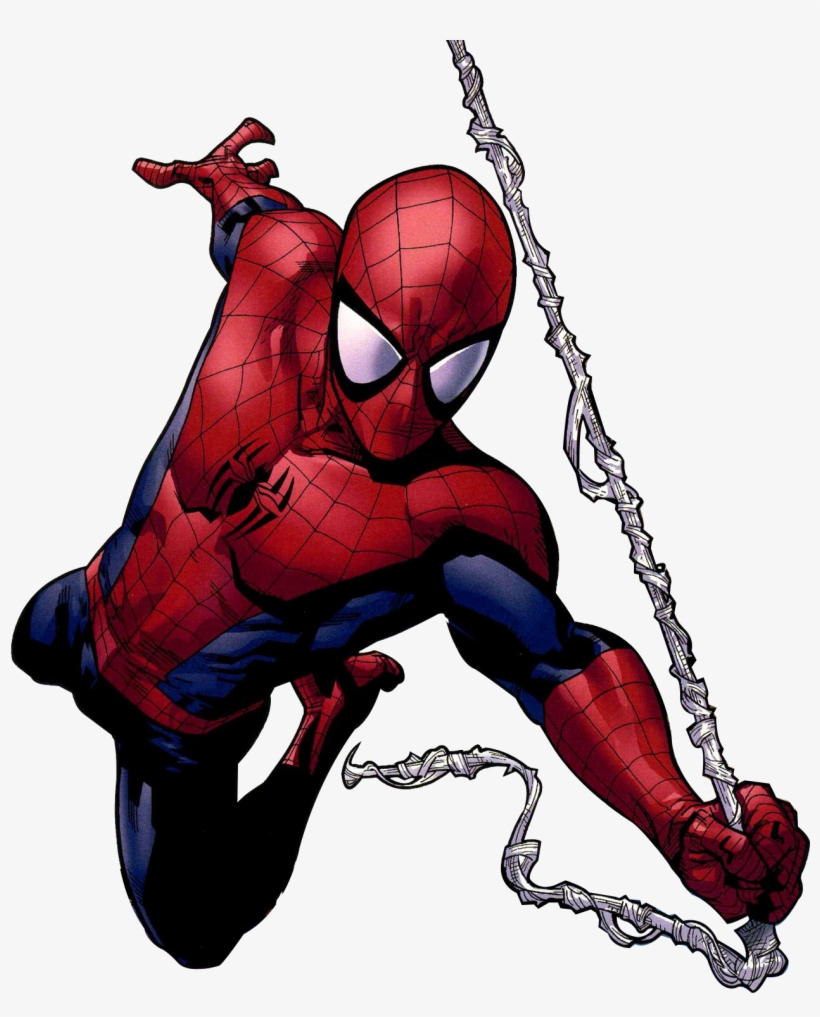 Christian Bale Batman Png - Ultimate Spiderman Comic Png, transparent png
