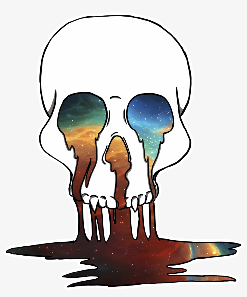 Just Skull - Design, transparent png