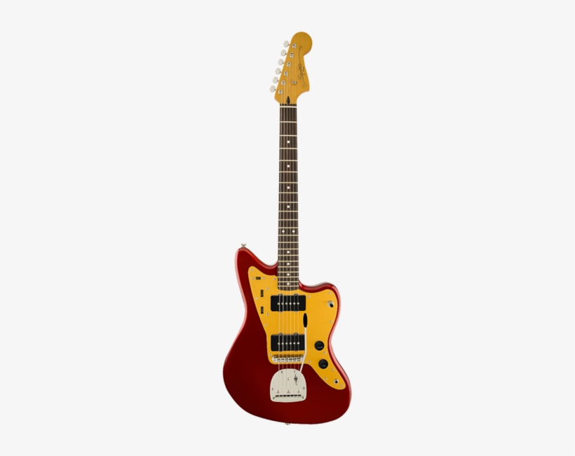 Squier Deluxe Jazzmaster Tremolo Rosewood Fingerboard - Fender Squier Dlx Jazzmaster Trem Car, transparent png