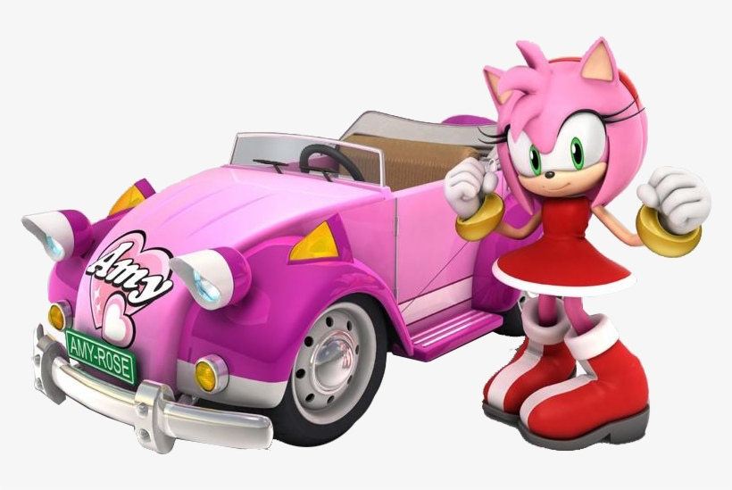Sonic And Sega All Stars Racing Amy, transparent png
