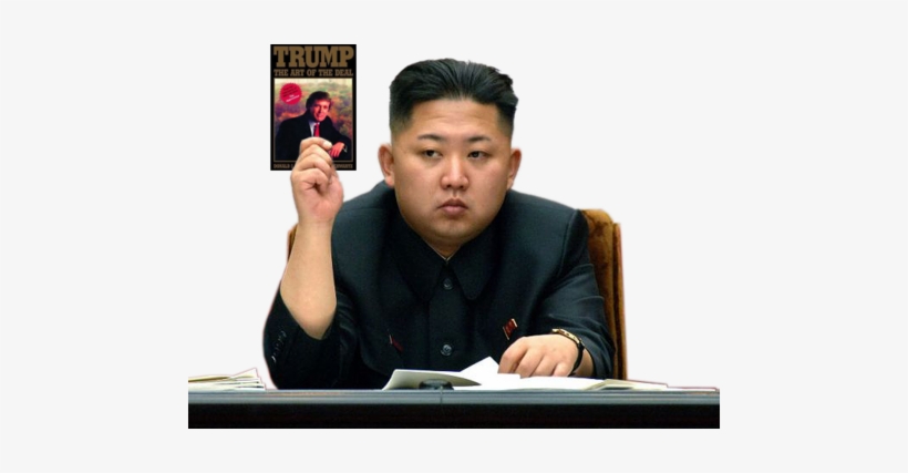 Kim Jong Un Reads Trump Art Of The Deal - Kim Jong Un Blue Eyes White Dragon, transparent png