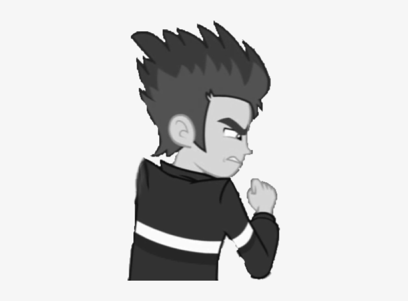 Fanmade Flash Sentry B&w - Cartoon, transparent png