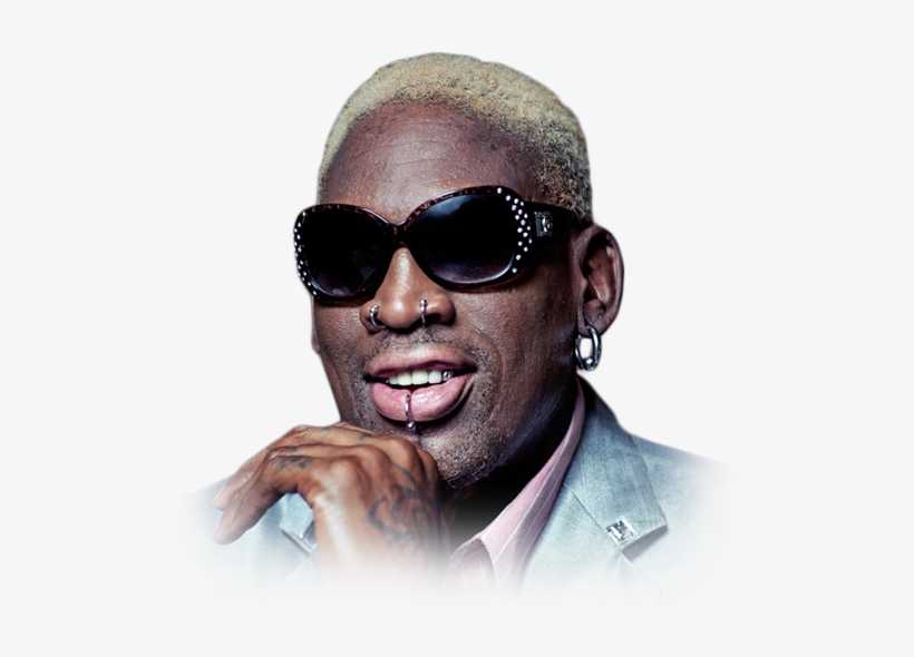 Dennis Rodman - Dennis Rodman Sunglasses, transparent png